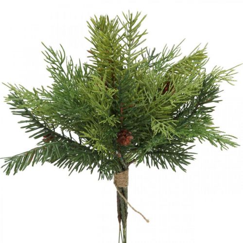 Floristik24 Dekozweige Weihnachtszweige Künstliche Tannenzweige H31cm