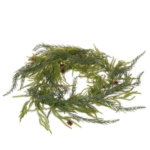 Nadelzweig Girlande künstlich mit Zapfen für Adventsdeko 218cm | Floristik24.de