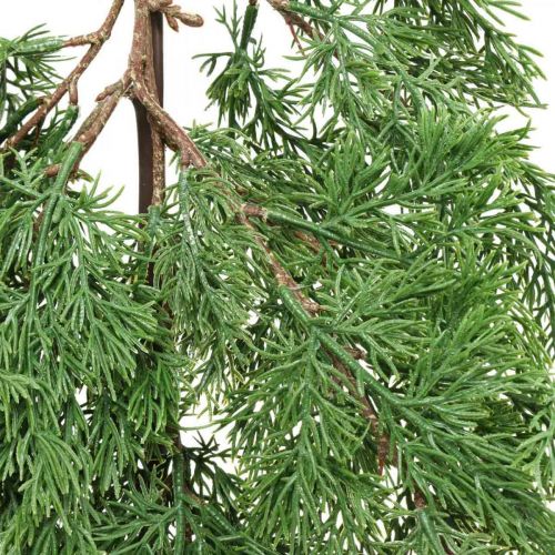 Artikel Künstlicher Zypressenzweig Grün zum Aufhängen aus 5 Dekozweigen 75cm