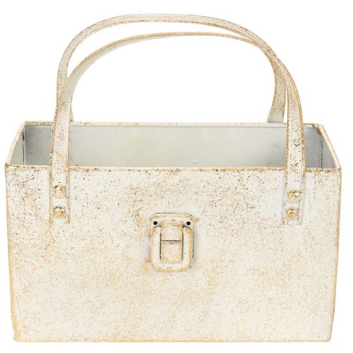 Metall-Tasche Dekogefäß