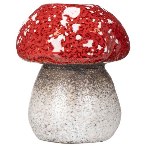 Deko Pilz Fliegenpilz Stabkerzenhalter als Tischdekoration 9cm | Floristik24.de