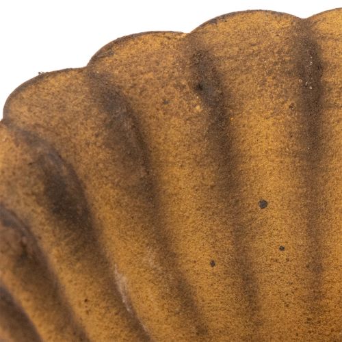 Teelichthalter Vintage Kleine Schale Rost Metall Ø10cm H4,5cm | Floristik24.de
