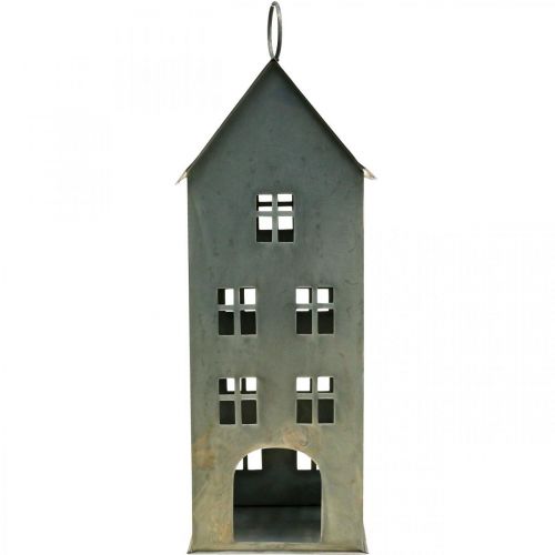 Floristik24 Lichthaus Teelichthalter Metall Teelichthaus 43×17×17cm