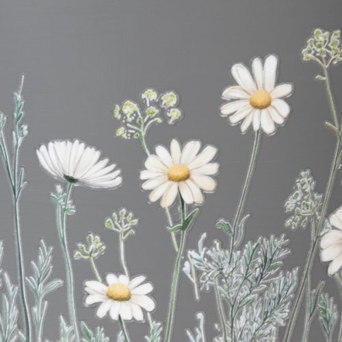 Artikel Blumentopf mit zarten Wiesenblumen Design praktischer Einsatz auf Balkon oder Terrasse 15cm 3St