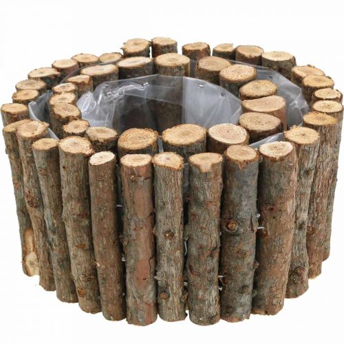 Floristik24 Pflanzschale Rund Natur Birke Äste Ø14/20cm 2er-Set