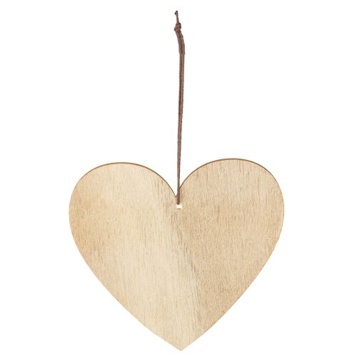 Artikel Trauerherz Holz Herz mit Spruch Natur 11,5×10,5cm 8 St