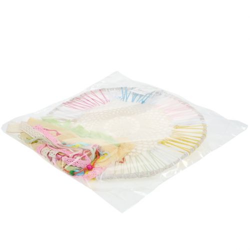 Traumfänger bunt Ø35cm L105cm | Floristik24.de