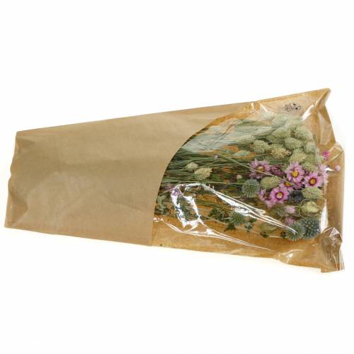 Floristik24 Wildgräser-Strauß mit Strohblumen Trockenfloristik 70g