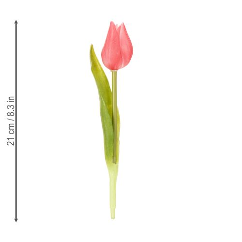 Artikel Hochwertige Tulpenblume als naturgetreue Nachbildung für Tischvasen 21cm 6St