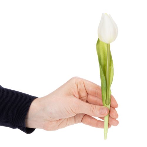 Artikel Künstliche Tulpe realistische Dekoration langlebige Seidenblume für Zuhause 21cm 6St