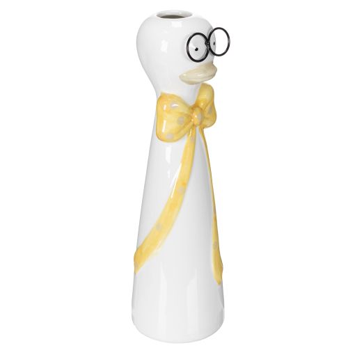 Artikel Vase Ente mit niedlichem Design für lustige Tischdekoration 24cm 2St