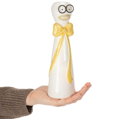 Artikel Vase Ente mit niedlichem Design für lustige Tischdekoration 24cm 2St