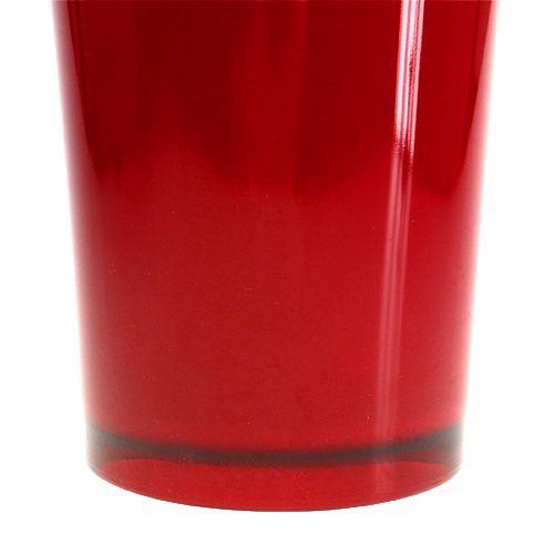 Floristik24 Vase „Fizzy“ Ø16cm H27cm Rot, 1St