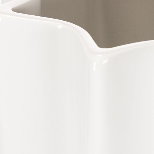 Blumenvase geriffelt Moderne Dekovase 38cm | Floristik24.de