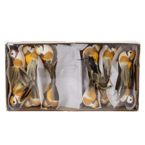 Artikel Vogeldeko für festliche Tischdekoration Vielseitig einsetzbare Vogelstecker 10cm 12St