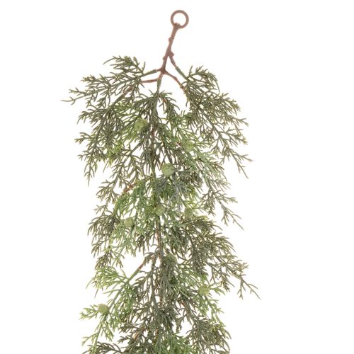 Kunstgirlande Wacholder Weihnachtliche Deko für Tisch oder Fenster 185cm