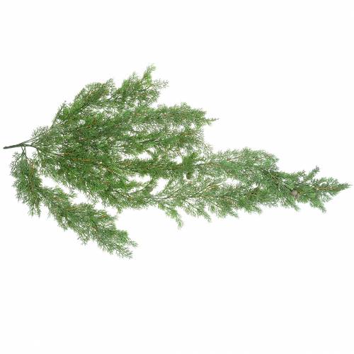 Floristik24 Dekozweig Wacholder mit Zapfen Grün 110cm