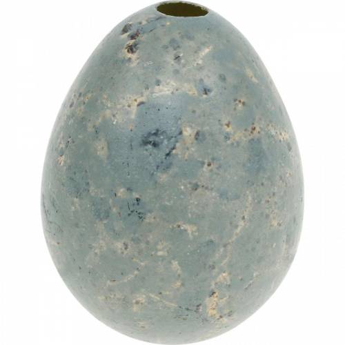 Osterdeko 15 cm hoch grau/beige 13 Dekoleidenschaft 3 Terracotta-Eier Granit Ostereier-Set 10