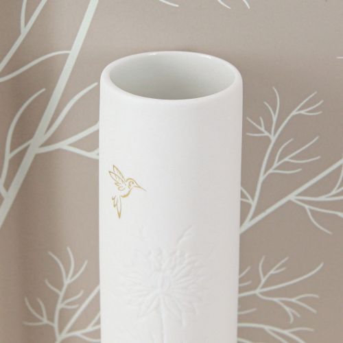 Artikel Holz Wandbild Deko mit Keramik Vasen H35cm Landhausstil