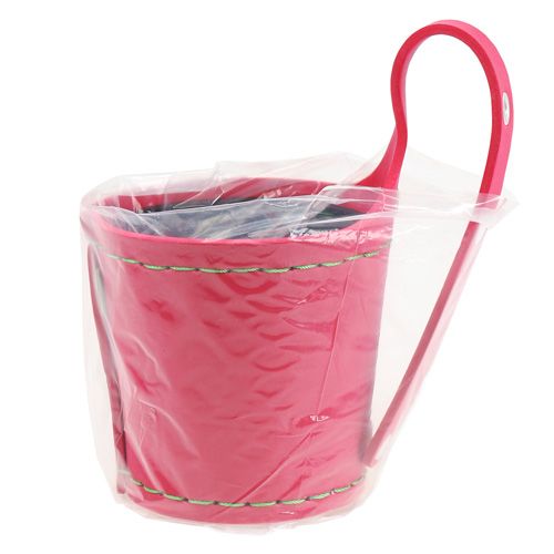 Floristik24 Wandhänger Pflanztopf pink Ø14cm H15cm, 1St