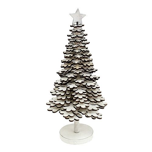 Floristik24 Weihnachtsbaum Schneeflocken weiß 25cm