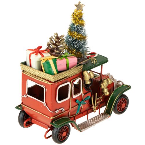 Artikel Weihnachtsdeko Auto Weihnachtsauto Vintage Rot 15×7×16cm