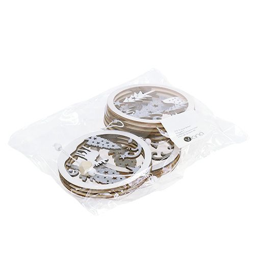 Floristik24 Weihnachtsdeko zum Hängen Ø9,8cm 4St