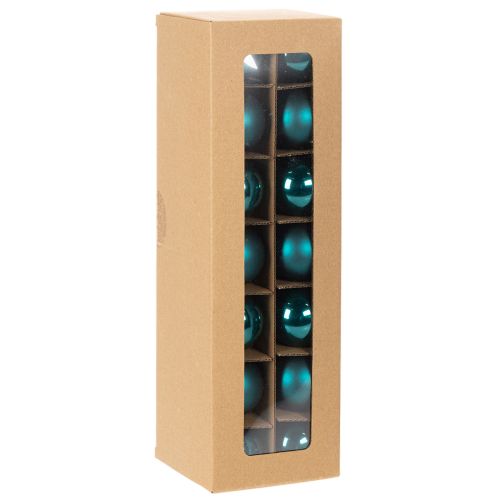 Weihnachtskugel matt und glänzend Kleiner Weihnachtsschmuck 4cm 24St | Floristik24.de