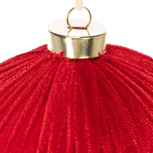 Weihnachtskugel Rot Groß zum