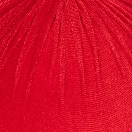 Weihnachtskugel Samt Rot Große