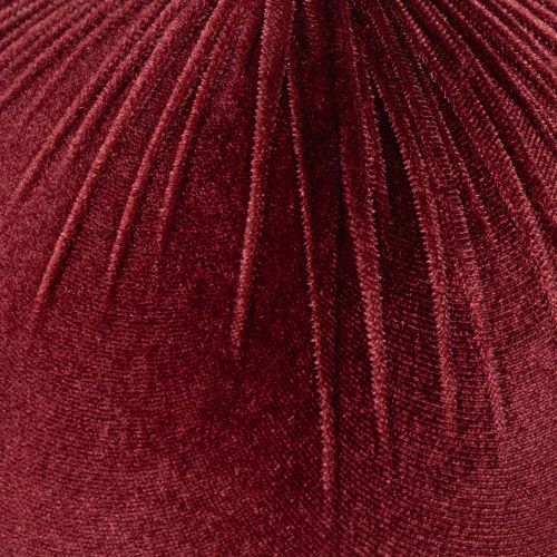 Christbaumkugel Samt Rot Groß