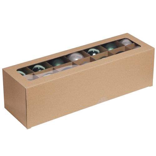 Artikel Weihnachtskugeln Grün Grau Baum Glaskugeln Ø6cm 24 St