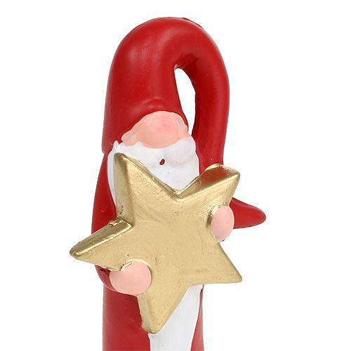 Floristik24 Weihnachtsmann Figur Rot H15cm