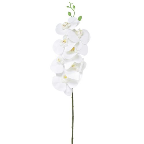 Floristik24 Weiße Orchidee Künstlich Phalaenopsis Real Touch H83cm