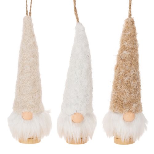 Deko Wichtelfigur mit Bart zum Aufhängen 17cm 6St kaufen | Floristik24.de