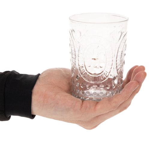 Artikel Windlicht Glas Kerzenglas Teelichthalter Glas Ø7,5cm H10cm