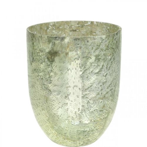 Floristik24 Windlicht Glas Teelichthalter Teelichtglas Ø12cm H15cm