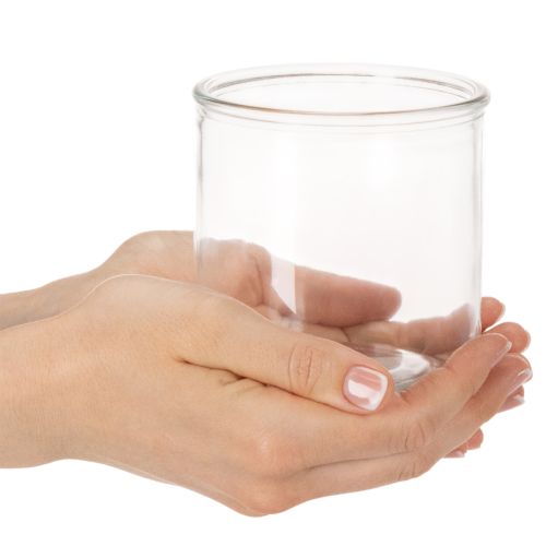 Glaszylinder Vase transparent vielseitig einsetzbar 10cm 3St | Floristik24.de