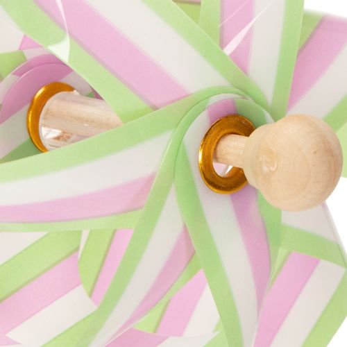 Artikel Windrad Gartenstecker Attraktive Dekoration für Terrasse Garten und Balkon 47cm 3St