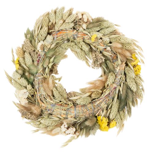 Artikel Trockenblumenkranz Natürliche Dekoration für Tisch, Wohnzimmer und Flur 25cm