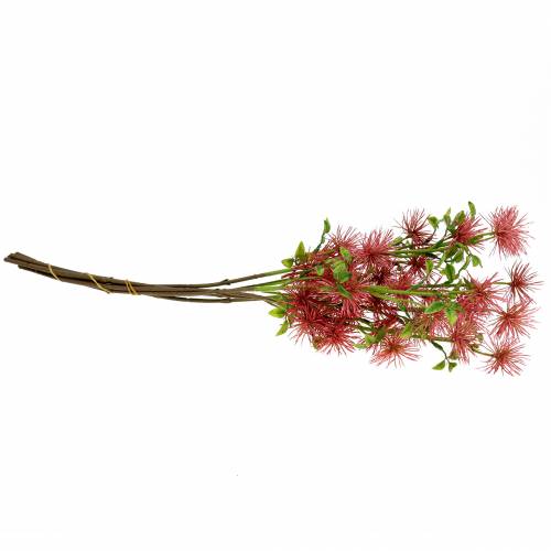 Floristik24 Xanthium Seidenblume Altrosa 53cm 6St