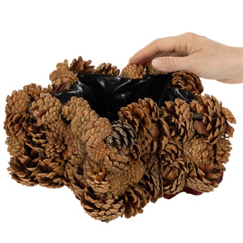 Tannenzapfen-Pflanztopf Stern 30cm | Floristik24.de