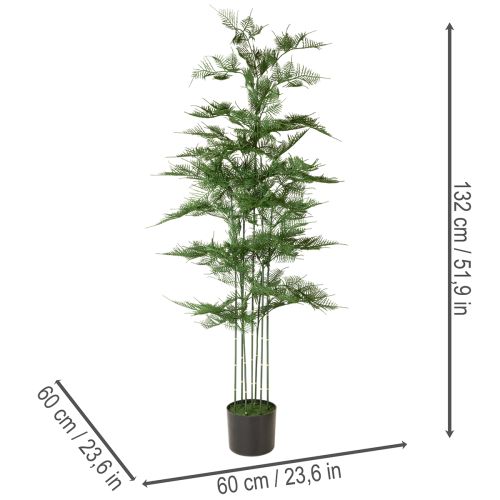 Artikel Künstlicher Bambusbaum grün 132 cm Zimmerpflanze