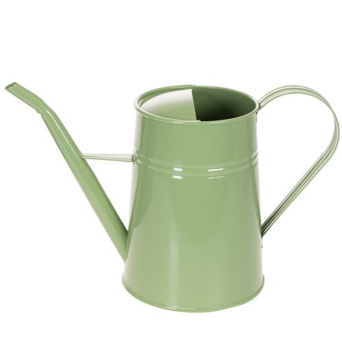 Zimmergießkanne Vintage Metall Mintgrün 1,7L Deko-Vase Retro Design H23cm | Floristik24.de