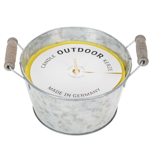 Artikel Citronella Kerze Outdoor im Eimer Stimmungsvolle Beleuchtung und Insektenabwehr 15cm