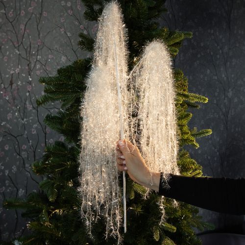 Artikel Künstlicher Winterzweig in Weiß mit beschneiter Frostoptik 70cm
