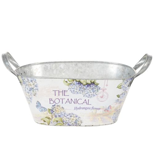 Blumenschale mit Griffen oval
