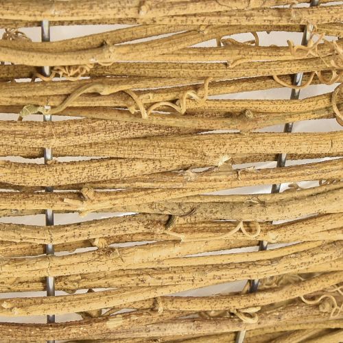 Artikel Blumenschale groß Pflanzkorb Reben Ø40cm H13cm Naturdeko Tischdeko Unikat