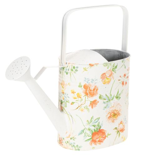 Vintage Deko Gießkanne Metall mit Rosenmotiv, Sommer Garten Dekoration, Nostalgische Pflanzkanne, H31,5 cm kaufen | Floristik24.de