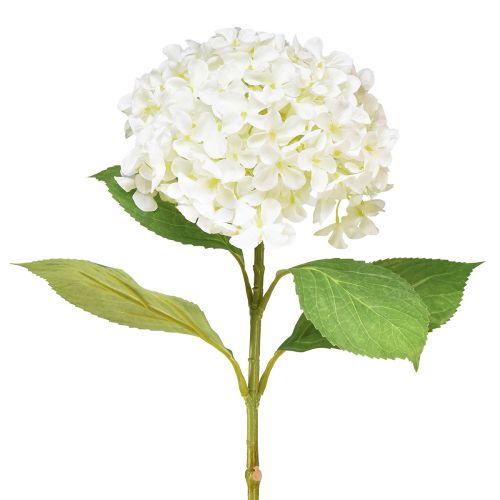 Floristik24 Deko Hortensie künstlich Weiß Schneeballhortensie 65cm